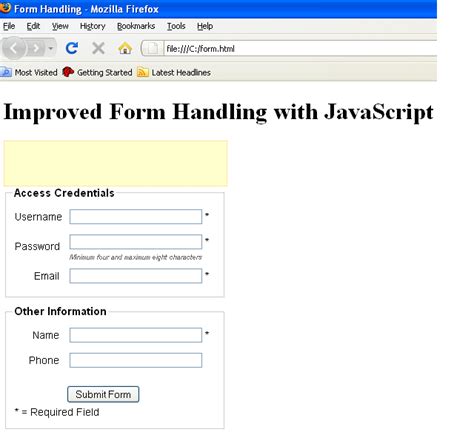 Image result for Form Controls in JavaScript