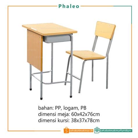 Jual MEJA KURSI SEKOLAH BESI / MEJA KURSI SEKOLAH MINIMALIS - Kab ...