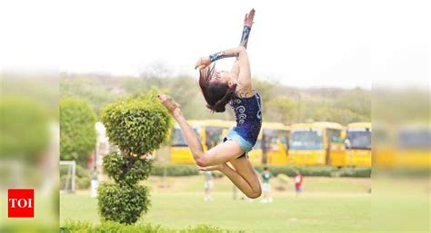 15-yr-old Gurgaon gymnast brings home gold | Gurgaon News - Times of India