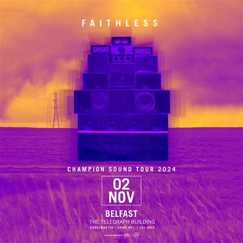 Faithless - Champion Sound Tour 2024, The Telegraph Building, Belfast ...