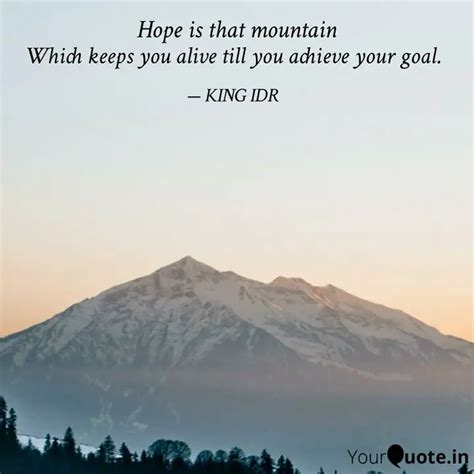 Which keeps you alive til... | Quotes & Writings by KING IDR | YourQuote