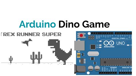 Image result for Automated Chrome Dino Game Using Arduino