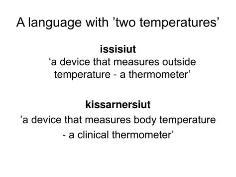 Image result for Temperature Language