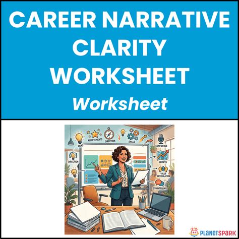 Career Narrative Clarity Worksheet | PlanetSpark