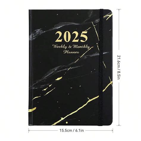 2025 New English Version Student Lacing Planner Notebook, Study Diary ...