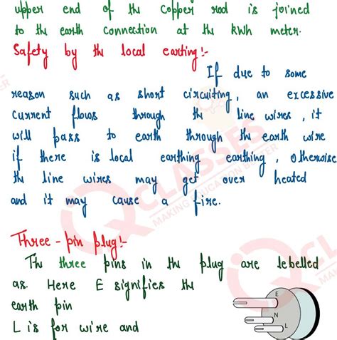 household circuits chapter important notes class10 icse