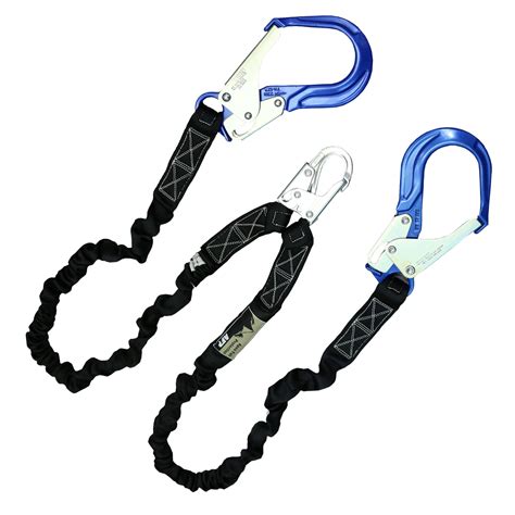 Afp 6ft Double Leg Internal Shock Absorbing Safety Fall Protection ...