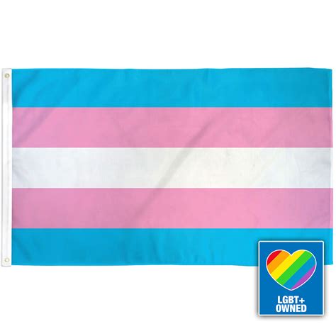 Buy Transgender Pride Flag - 3x5 Poly Flag Transgender Pride Flag 3x5 ...