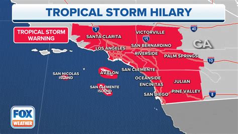 Hurricane Hilary: Catastrophic, life-threatening flooding expected in ...