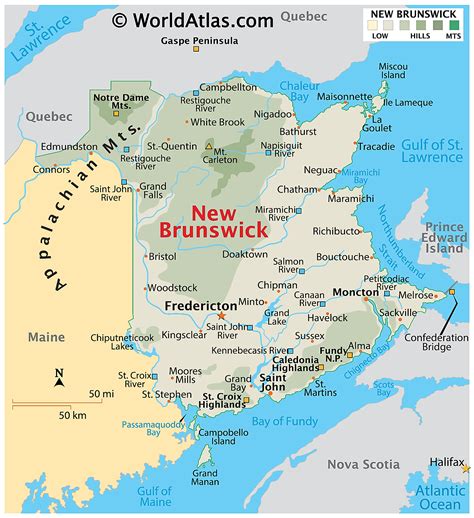 Map Of Brunswick