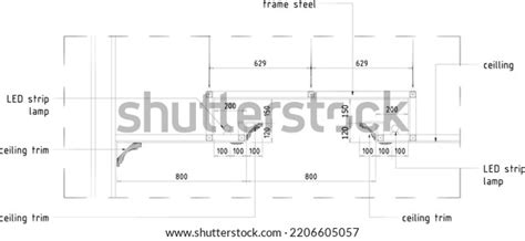 Image result for LED Strip Detial Oculus Ceiling Drawing
