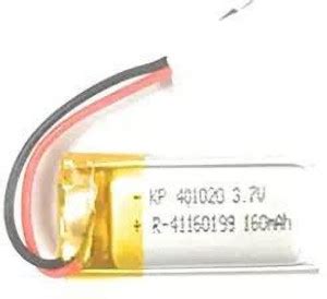 SHIVANTECH KP-401020 3.7v 160mAh Rechargeable Battery - SHIVANTECH ...
