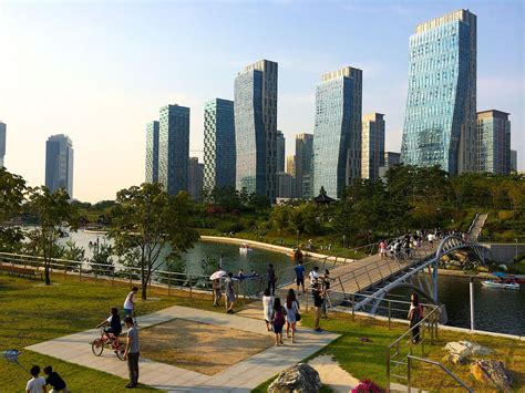 Incheon Songdo Central Park. | Korea travel, South korea travel, Places ...