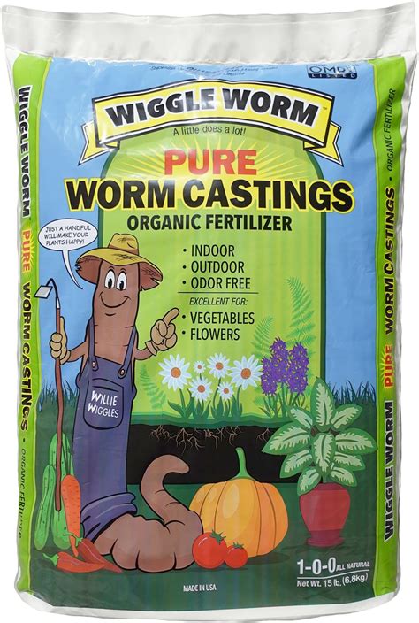 Amazon.com: Back to the Roots 100% Organic & Made in USA Worm Castings ...