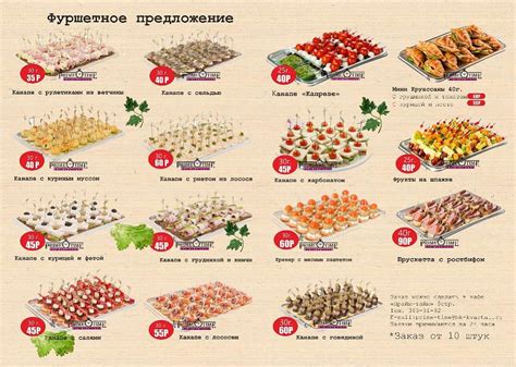 Меню фуршета на 30 человек своими руками: Фуршет на 30 человек ...