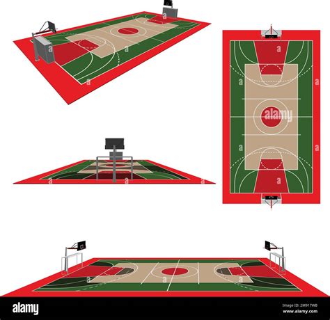 3d Basketball Court Diagram