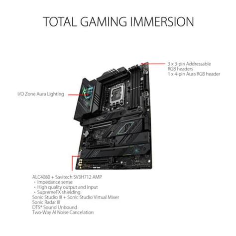 Buy Asus ROG Strix Z790 F Gaming WIFI | ATX Motherboard | Mdcomputers.in