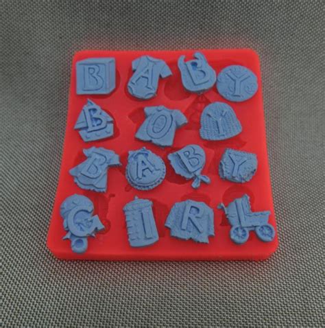Baby Girl Baby Boy Sabun Kalıbı ve Kokulu Taş Kalıbı
