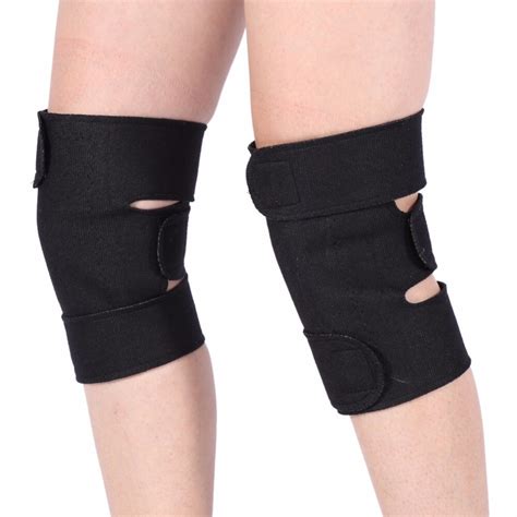 1Pair Tourmaline Self heating Kneepad Magnetic Therapy Knee Protector ...