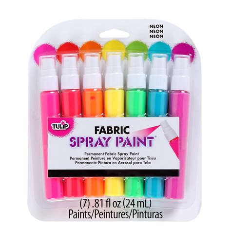 Tulip Fabric Spray Paint - Mini Neon 7pk - Rossdale