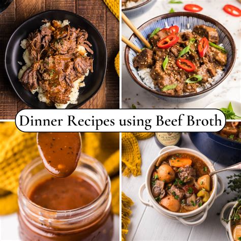 Dinner Recipes Using Beef Broth - Kitchen Divas