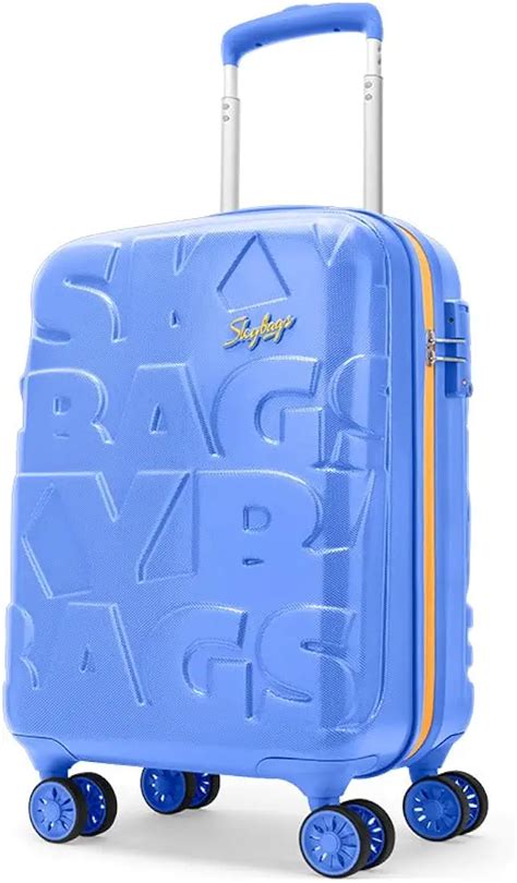 Skybags Polycarbonate (Pc) Graphiq Cabin 55 Cm(Small) Trolley Bags for ...