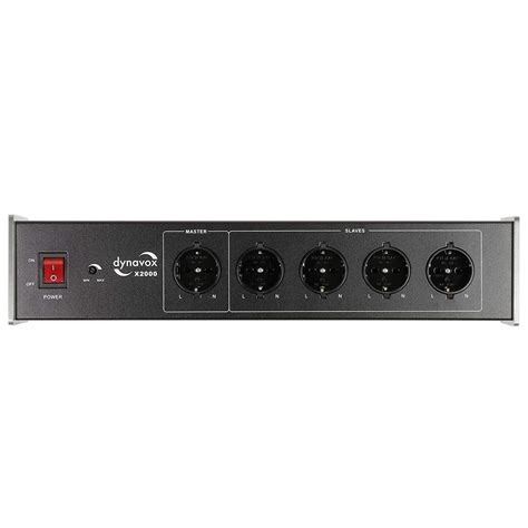 Dynavox X2000 - сетевой фильтр | Купить в магазине Аудиомания