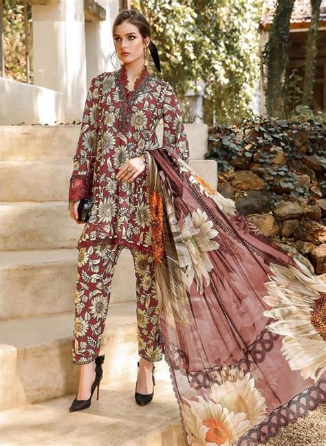 Shree M Prints Spring Summer 23 Vol 2 Chiffon Dupatta Pakistani Suits