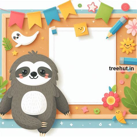 Sloth Bear Bulletin Board Ideas, Door Posters and Classroom Activities