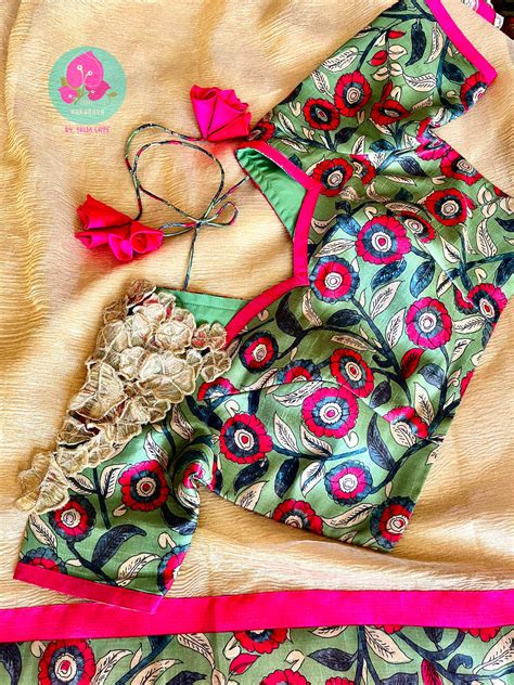 Pure Crushed tissue Saree & Blouse – Srijauppe