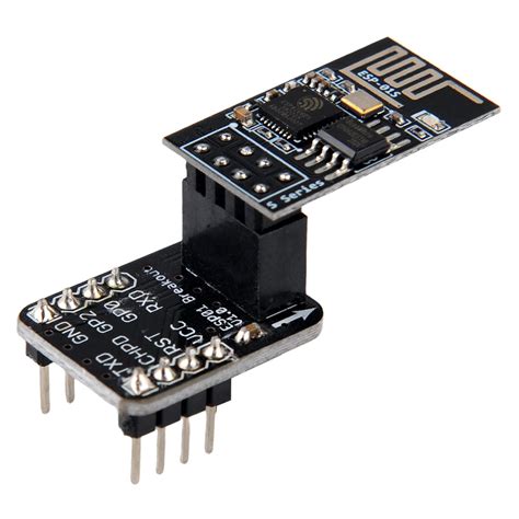 DIYmall ESP8266 ESP-01 ESP-01S Breakout Board Breadboard Adapter PCB ...