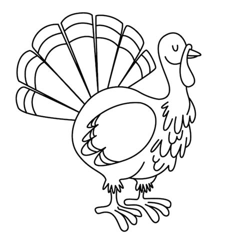 Turkey line art clipart Vectors - Download Free High-Quality Vectors ...