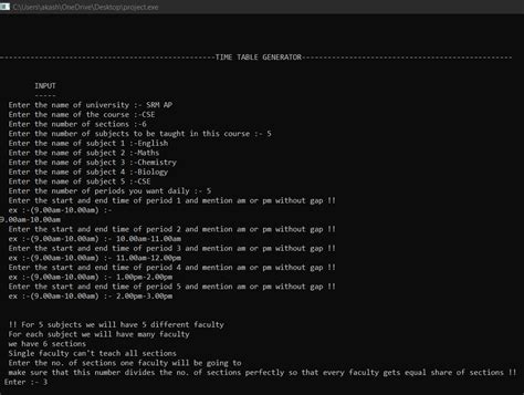 Image result for Table Generator Over Time