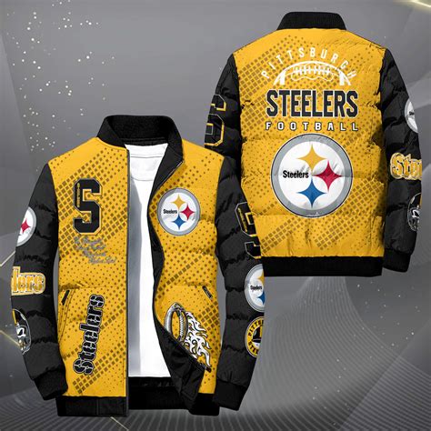 Pittsburgh Steelers Puffer Jacket Custom You Name 2024 version, Sport ...