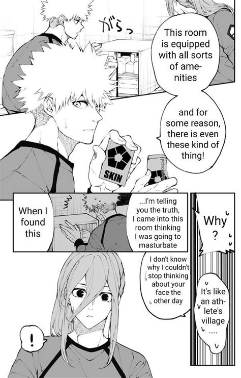 "The room with no lock to lock" part Kunigami x Chigiri (3/3) : r ...