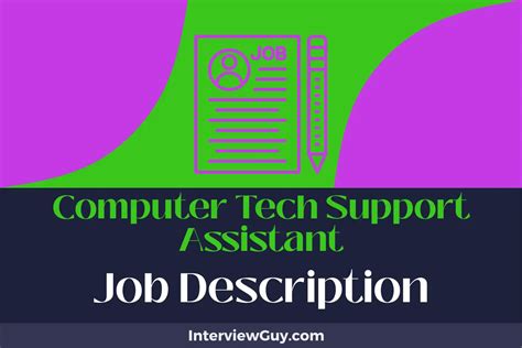 Image result for Computer Tech Support Job Description