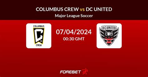 Columbus Crew vs DC United Prediction, Stats, H2H - 07 Apr 2024