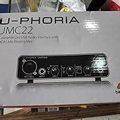 Behringer U-PHORIA UMC22 Audiophile 2x2 USB Audio Interface with MIDAS ...