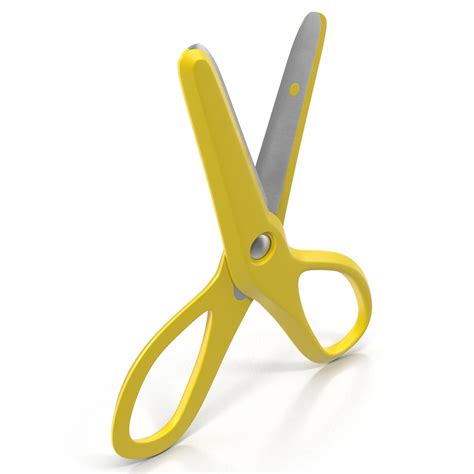Scissors 3 Yellow 3D | 3D Molier International