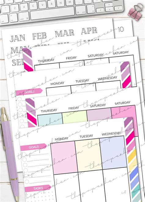 The Happy Planner Teacher Calendar Refills - Creative Mind