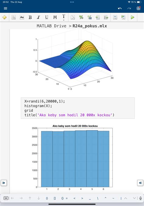 >>MATLAB Mobile