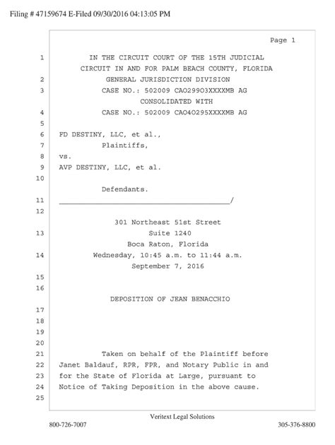 Image result for Deposition Transcript Form