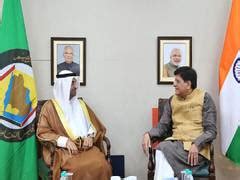 Piyush Goyal meets GCC Secretary-General Al Hajraf, discusses free ...