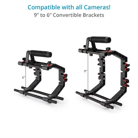 Filmcity FC-03 Shoulder Rig Kit with Matte Box & Follow Focus for DSLR ...
