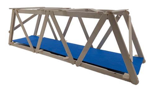 Warren Truss Bridge Trust In The Truss: Design A Wooden Bridge