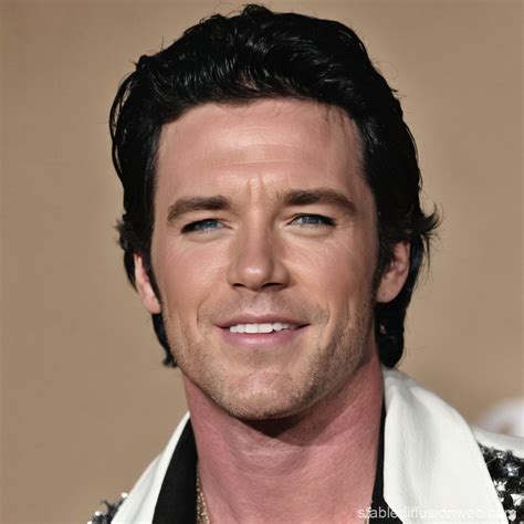 Black Haired American Male Singer | Stable Diffusion Online