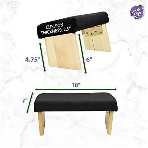 MudraCrafts Mudra Crafts Black Foldable Meditation Chair - Yoga India ...