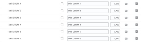 Use New User-Defined Date Columns