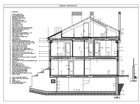 Image result for Two-Storey House Section