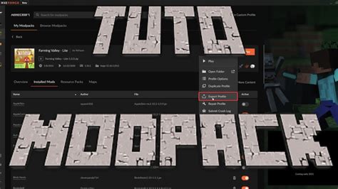 Image result for How to Use a Modpack Minecraft